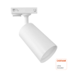 Spot LED sur Rail 10W Monophasé - EMMEN BLANC / OSRAM CHIP DURIS E 2835 - Image 1
