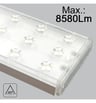Projecteur Linéaire LED ARENDAL pour Rail Triphasé | Multipuissance DIP Switch 41W-66W | Driver VOSSLOH-SCHWABE / 130 lm/W | 150 cm - Image 7