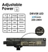 Projecteur LED 40W - 34W NEW MAYA Noir Rail Monophasé - CCT - CRI+92 / UGR13 - HIGH LUMEN - Image 3
