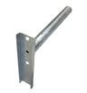 Support lampadaire colonne/mur acier galvanisé 100 cm - Image 5