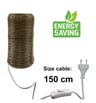 Lampe de Table HAMAR Cylindre Rotin E27 Écologique - Image 3