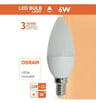 Ampoule LED Bougie 6W E14 C37 180° OSRAM DURIS E2835 - Image 5