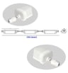 Réglette étanche LED 15W GLOWLUXE 60cm IP65 interconnectable - Image 3