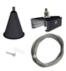 Kit suspension pour rail triphasé 140 cm - Image 8