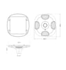 Lampadaire solaire LED 100W SUNWAY BYD 3000K - Image 3