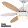 Ventilateur Plafonnier LED RAINBOW E27 53W Multicolore 76cm - Image 5