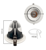 Spot LED Encastré 25W Philips CertaDrive 24° CCT - Image 17
