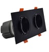 Downlight LED 30W Double Orientable Noir CRI92 UGR13 - Image 1