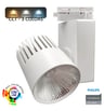 Spot LED 40W UPPSALA Blanc - Philips Certa Drive - 3CCT - Rail Monophasé - CRI+98 / 5 Ans de Garantie - Image 1