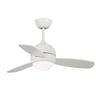 Ventilateur Plafond TICO LED 37W CCT Blanc/Pin 92cm - Image 1