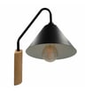 Applique LED Noir - LERUM - Pour E27 LED - Image 7