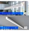 Lampe LED POLARIS blanc 40W 3CCT 120cm interconnectable - Image 5