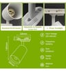 Spot LED sur Rail 10W Monophasé - EMMEN BLANC / OSRAM CHIP DURIS E 2835 - Image 9