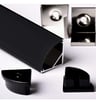 Profilé alu angle blanc/noir LED 2m - Image 8