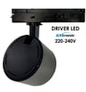 Spot LED 40W-28W Monophasé - ROMA Noir - Driver GxTronic - Optique Réglable 24º-60º / UGR13 - CCT - Image 10