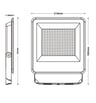 Projecteur LED Extérieur EVO PRO 200W – CCT Réglable – Puce Lumileds - Image 8
