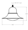 Réverbère LED PÊCHER Aluminium 40W GxTronic / MOSO - Image 2