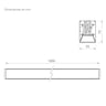 Suspension LED triangulaire POLARIS 3CCT 162cm - Image 4
