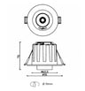 Downlight LED 6W Circulaire Orientable CCT - Image 9