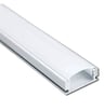 Profilé alu U saillie 2m diffuseur opale + accessoires - Image 11