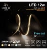Bande LED 24V SMD2025 280LED/m 12W/m Free Cut 10m IP20 - Image 5