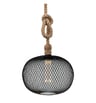 Ampoule décorative moderne métal noir - 4W E27 - Image 4