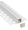 Profilé LED encastré plâtre aluminium 2m - Image 4