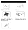 Projecteur LED Solaire 5W Détecteur Mouvement IP65 - Image 2