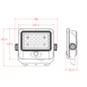 Projecteur LED Solaire EcoLite 100W 3CCT PIR Télécommande - Image 2