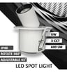 Downlight LED 6W Circulaire Orientable CCT - Image 3