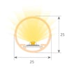 Barre Linéaire LED Oslo Mini 24V 0.5-2m Surface - Image 2