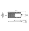 Réverbère LED 150W HALLEY BRIDGELUX Chip 150lm/W - Image 3