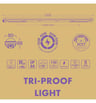 Réglette LED étanche 60W 150cm OSRAM 3CCT IP66 - Image 2