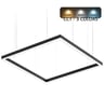 Suspension LED carré POLARIS 200W 3CCT 150x150cm - Image 1