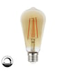 Ampoule LED Filament Vintage 8W E27 ST64 Gold Dimmable - Image 4
