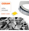 Plafonnier LED Carré 20W OSRAM Duris E 2835 - Image 8