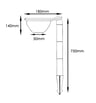 Applique Solaire LED CCT 3x1 200Lm IP54 Extérieur - Image 2