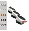 Cadre Basculant Triple GU10 MR16 Blanc - Image 1