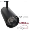 Projecteur LED 40W - 26W NEW MAYA Noir Rail TRIPHASÉ - CCT - CRI+92 / UGR13 - HAUT LUMEN - Image 9