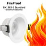 Spot LED Enc. 8W Ignifuge TRIAC 3CCT IP65 36° Blanc - Image 7