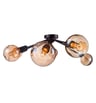 Ampoule LED moderne cristal ambre - 4W E27 G125 - Image 6