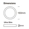 Plafonnier LED circulaire 15W 4CCT CRI92 UGR19 - Image 5