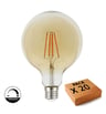 Ampoule LED Filament Vintage 8W E27 G125 Dimmable - Image 3