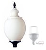 Réverbère LED 40W LEVI Bridgelux 160lm/W Aluminium - Image 9