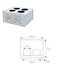 Connecteur à visser pour rubans LED SMD  / 10mm - IP20 - Image 3
