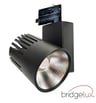 Spot LED 40W GRAZ Noir BRIDGELUX-Chip rail Triphasé CRI +90 - Image 1