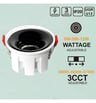 Downlight LED 6-12W Bridgelux 3CCT CRI92 UGR11 - Image 5