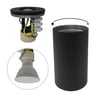 Plafonnier Noir Aluminium GU10 LED IP65 - Image 6