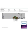 Driver LED - Philips XITANIUM - pour rail triphasé XI 34W/a0.7-0.85A 40V DS 3CW 230V - Garantie 5 ans - Image 4