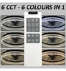 Ventilateur Plafond LED CRETA 30W 6CCT Noir 50cm IP20 - Image 5
